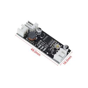 Controlador de velocidad NTC B 50K 3950, ventilador individual de 12V, 0.8A, CC, PWM, 2-3 cables, Control de temperatura, módulo de reducción de ruido de ordenador de chasis - Product Image 4