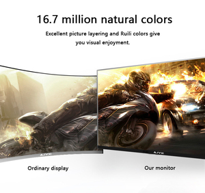 ゲーム用PCモニター19インチLEDスクリーングラフィックモニターゲーム用240Hz4Kカーブ27144Hzコンピュータスクリーン - Product Image 5
