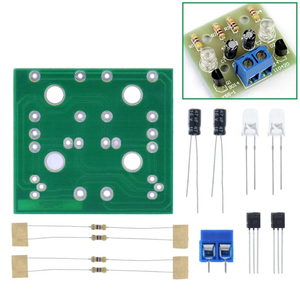 Simple LED Flash DIY <strong>Kits</strong> <strong>Circuit</strong> Electronics DIY Electronic Suite 1.2mm Parts Flash LED <strong>Kit</strong> Electronic DIY <strong>Kit</strong> - Product Image 6