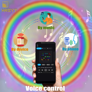 HRSYT piksel LED nokta ışık açık Arch çatı aydınlatma APP akıllı kontrol RGB/RGBW kalıcı tatil dekorasyon LED Soffit işıkları - Product Image 5
