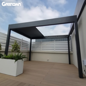 Sustainable Pergolas Louvered Roofs Outdoor Covered <strong>Structures</strong> Covering Outside Designs Patio <strong>Shade</strong> - Product Image 1