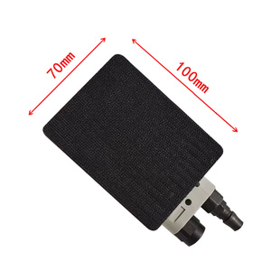 Grinding Machine Car Air Sander Polisher With 20Pcs Sandpaper Pneumatic Car Polishing <strong>Grinder</strong> Tool Square 75*100mm