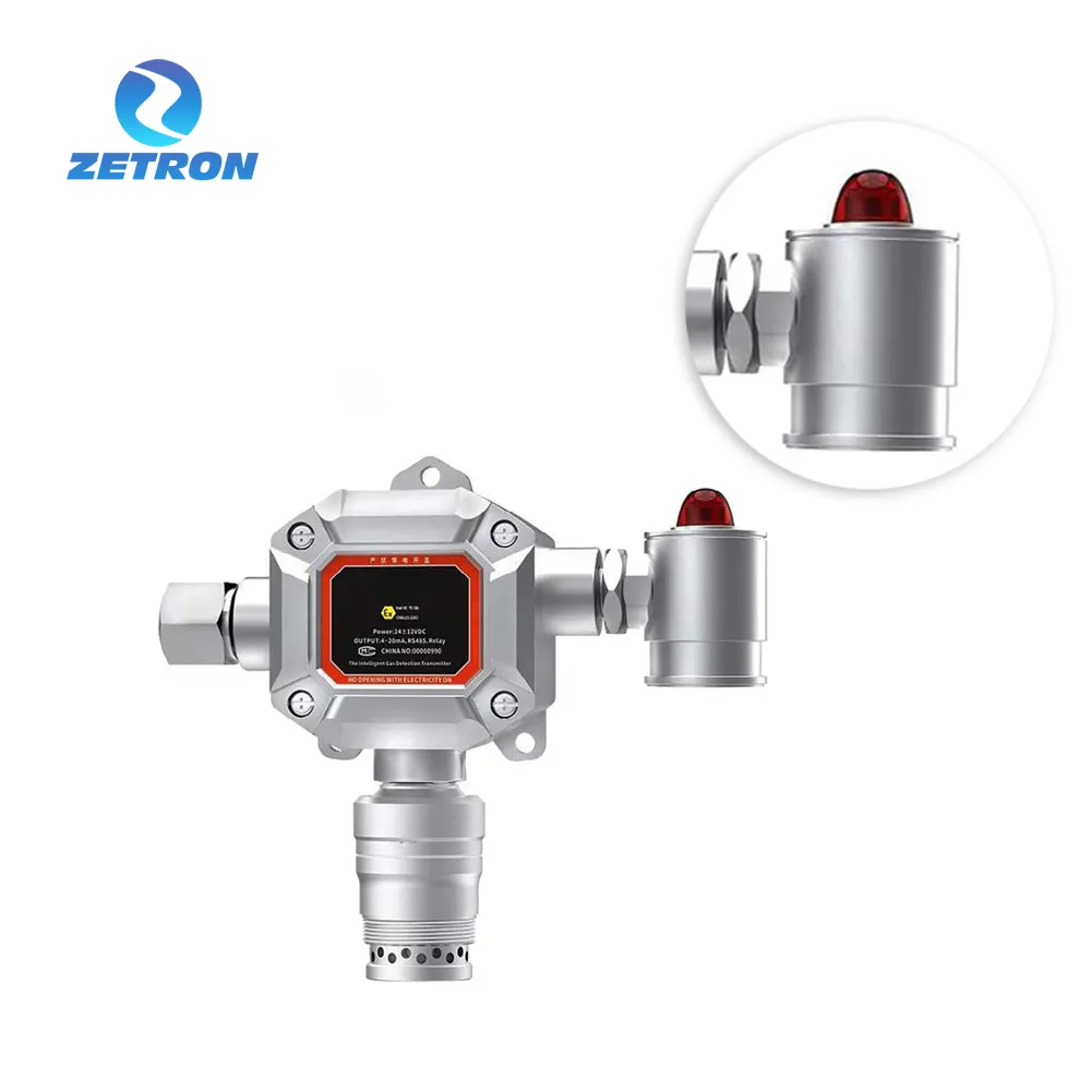 Détecteur de gaz fixe ZETRON MIC300 pour détection de gaz PH3 NH3 SO2 CO2 H2 avec capteur de qualité industrielle résolution 0.001ppm 0 ~ 30% VOL