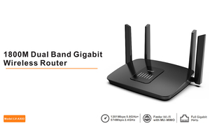New Arrival AX1800 Wifi 6 Gigabit 2.4G <strong>5GHz</strong> 5 Core Dual-Band Router OFDMA High Gain Mi Router AX1800 Router - Product Image 5