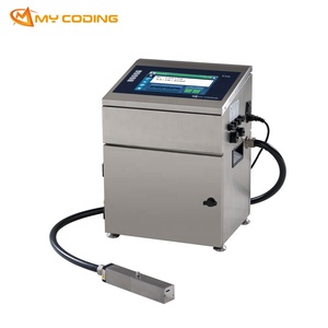 Lines CIJ有効期限インダストリアルコーディングマシンインクジェット印刷機コーディングプリンターボトル用 - Product Image 1
