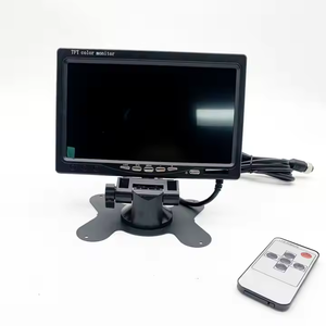 Monitor LCD de 7 pulgadas de alta calidad, pantalla de coche, entrada de vídeo de dos canales para camiones, vehículos grandes - Product Image 2