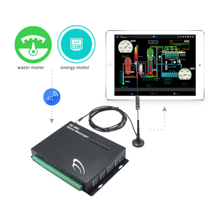 4G sms Modbus Meter multicanale wireless iot temp e umidità relè Gsm sistema di monitoraggio remoto