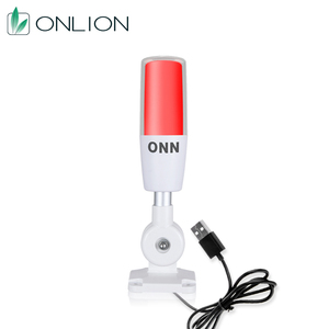 ONN M4T-USB 7 видов цветов с зуммером 5 В DC входной сигнал башня с USB-программой на заказ для логотипа и функции IP50 PLC - Product Image 3