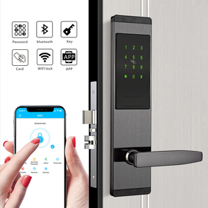 Yeni varış TT kilit App ble şifreli kilit akıllı elektronik dış kapı kilidi wifi USB güç bağlantı noktası - Product Image 3