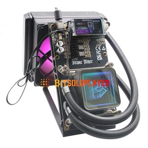 Mới Nerdqaxe ++ Hydro 4.8t 75W Sha-256 mã hóa thể thao điện tử tiêu thụ điện năng thấp im lặng kim loại BTC Xổ Số Máy bảo hành 1 năm - Product Image 1