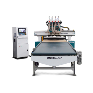 生产线数控刳刨机木工自动装卸套料机9.0kw Atc风冷主轴真空 - Product Image 4
