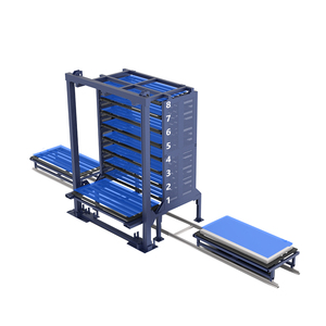 Sistema de almacén de almacenamiento de chapa de elevación vertical automática inteligente 3D para carga y descarga de corte por láser - Product Image 4