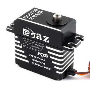 Metal çelik dişli dijital Servo 75KG fırçasız Servo su geçirmez <span class=keywords><strong>RC</strong></span> araba paletli için 1/8 1/10 SCX10 TRX4 kamyon Robot yükseltme parçaları - Product Image 1
