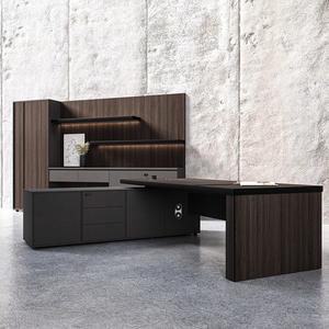 <strong>Durable</strong> Modern <strong>Executive</strong> <strong>Computer</strong> Desk Big Size Office Table with Modular Design Made of MFC - Product Image 4