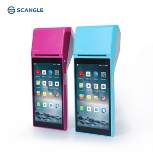 Scangle SP01 3G y 4G Terminal portátil Android POS Mini sistemas POS con impresora de recibos para sistema de lotería - Product Image 3