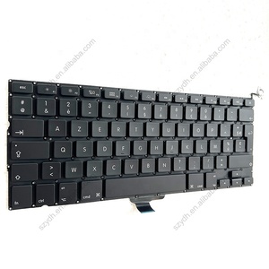 BLack Clavier French FR AZERTY Laptop <strong>Keyboard</strong> for Macbook <strong>Pro</strong> 13&quot; <strong>A1278</strong> 2009-2012 Years MC700LLA Computer <strong>Keyboards</strong> - Product Image 6