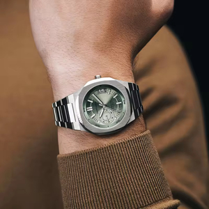 Hot Sale Calendar Luminous Steel Band Multi-function <strong>Watch</strong> Japanese Movement Men's Classic Quartz <strong>Watch</strong> with Precision Scale - Product Image 3