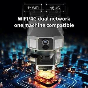 リモートモニタリング用の128GBストレージと9Wソーラーパネルを備えた6MPデュアルレンズセキュリティカメラ - Product Image 6