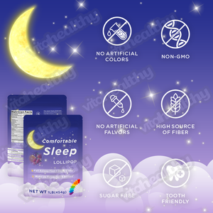 Vitahealthy OEM/ODM Top Grade ngủ <span class=keywords><strong>Lollipop</strong></span> thành phần tự nhiên <span class=keywords><strong>Lollipop</strong></span> cho giấc ngủ tốt hơn ngọt ngào kẹo ngủ <span class=keywords><strong>Lollipop</strong></span> - Product Image 5