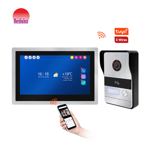 Easy <strong>Install</strong> Full Duplex Video DoorPhone New Design Waterproof IP65 <strong>Intercom</strong> Door Entry <strong>System</strong> for Different Countries - Product Image 1