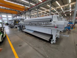 Programmegesteuerte hydraulische Weinsaftfilterpresse mit automatischem Tuchreinigungssystem - Product Image 5