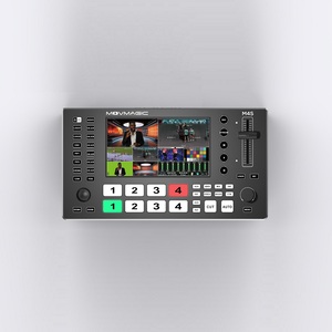 Movmagic M4 5 CH SDI NDI HD MI schermo Video Switcher 5.5 pollici per Live Streaming con ingresso 2 4 k60hz - Product Image 2
