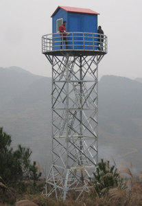 Tháp canh bảo vệ cho lửa lookout bảo vệ tháp kim loại trên tháp an ninh nhà tù - Product Image 4