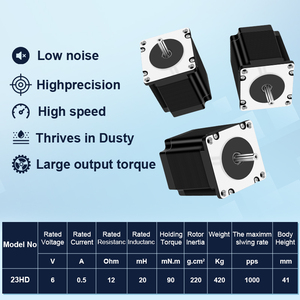 12V động cơ Bước <span class=keywords><strong>Nema</strong></span> 8 <span class=keywords><strong>17</strong></span> 23 động cơ bước 42 <span class=keywords><strong>NEMA</strong></span> 23 động cơ bước với 4 dây cho máy in 3D - Product Image 3