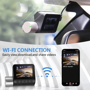 Cámara de salpicadero delantera y trasera con función GPS y Wifi 4K, cámara de salpicadero para coche, caja negra con grabación en bucle, 1 año de garantía - Product Image 3