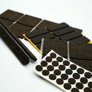 Tự dính tầng bảo vệ Tiếng Ồn Giảm cảm thấy Mat nhà bằng gỗ nhựa đồ nội thất chân tự dính <span class=keywords><strong>Pads</strong></span> - Product Image 3