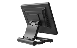 Monitor industrial de entrada HDMI VGA de 12 pulgadas, panel táctil capacitivo de alto brillo con soporte plegable VESA - Product Image 5