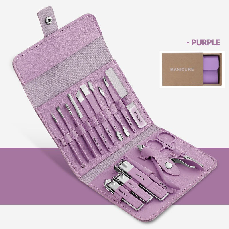 16 pièces/ensemble-violet