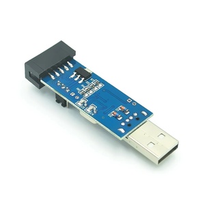 Programador SBASP USB AVR para USB ASP USBISP ISP Bootloader NUEVO + ADAPTADOR DE 10 PINES A 6 PINES