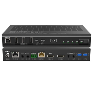 8K HDbaseT 3.0扩展器电弧Earc 100m未压缩8K 30hz 4K 120hz HDMI 2.1 USB 2.0 KVM OEM ODM - Product Image 1