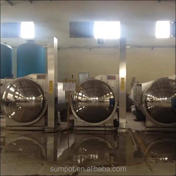 Sachet de stérilisation en autoclave pour sauce réfrigérante alimentaire avec pulvérisateur d'eau personnalisé industriel