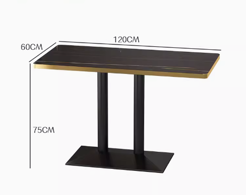120*60*75cm table