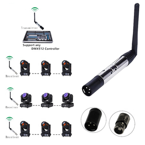 <strong>2025</strong> New 2.4G Wireless DMX <strong>Controller</strong> Console <strong>DMX512</strong> XLR 3 Pin Wireless Transmitter Receiver - Product Image 1