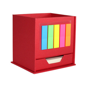 Cubo de notas personalizado con notas adhesivas DIY-Bloc de notas creativo para oficina, estudio o regalo promocional