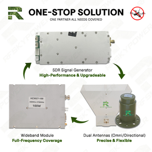 100MHz-6GHz Wideband SDR מודול מקור דיגיטלי מגבר GaN בעל הספק גבוה ואנטנה בעלת הגברה גבוהה עבור מכשיר בגובה נמוך - Product Image 1