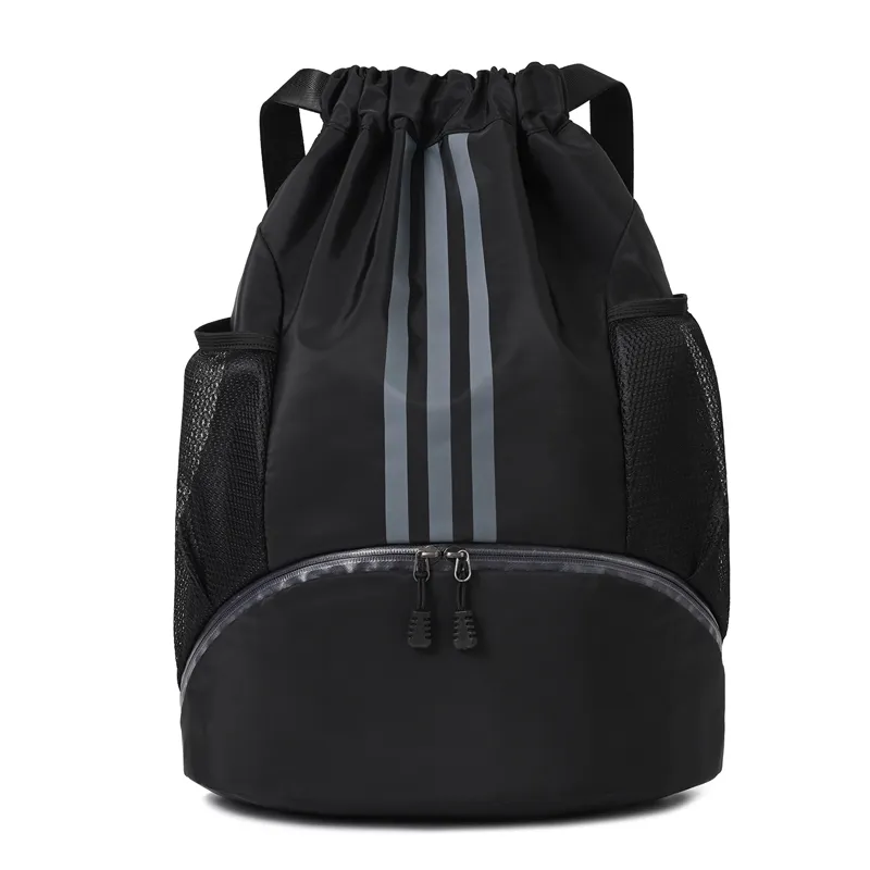 Mochila grande de nylon, grande, mochila esportiva casual de tecido oxford, para futebol, basquete, venda imperdível