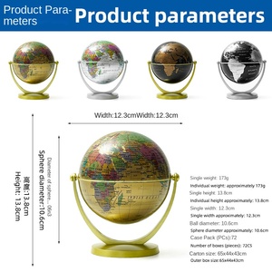 Cao cấp 4.2in HD nhựa phổ xoay phiên bản nhà máy bán buôn quà tặng cho thương mại xuyên biên giới địa lý tiếng Anh toàn cầu - Product Image 3