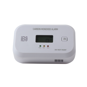 Alarma portátil con detector de CO de 85dB con pantalla LCD independiente para el hogar, garaje, sótano, uso de seguridad, baterías AA alimentadas por ABS - Product Image 3