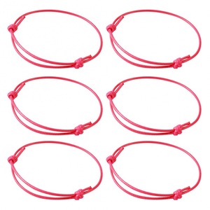 Waxed Cord Bracelet Kit - 1.5mm Knotted Wax <strong>String</strong> <strong>with</strong> <strong>Clasps</strong> | DIY Knotted Jewelry Making Supplies for Simple Base Bracelets - Product Image 2