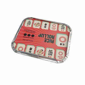 No.1/No.2/No.6a Disposable Aluminum Foil Baking Pans-<strong>Rectangular</strong> Food <strong>Containers</strong> <strong>with</strong> <strong>Lids</strong> for Bread Cake Meal Prep - Product Image 4