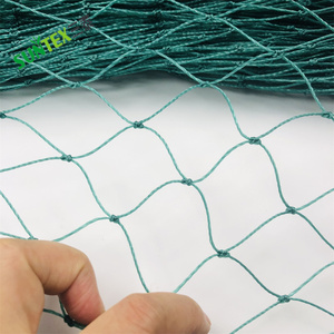 Knotted Bird Net Netting 28mm für Starling Control Black Color Anti Bird Net