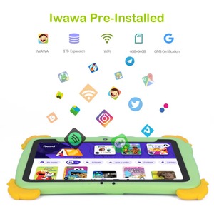 C Idea Maker 10.1 Tablet Android 13 Quad Core 4GB 64GB Drahtloses pädagogisches Kinder-Tablet mit CaseP1100-green - Product Image 4