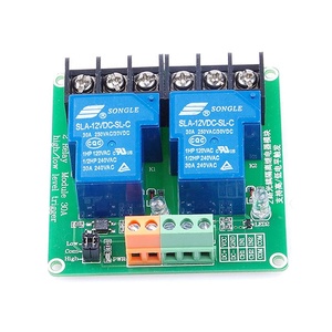 Two 2 Channel Relay Module 30AとOptocoupler Isolation 5V 12V 24V Supports HighとLow TriggerためSmart Home PLC Control - Product Image 3