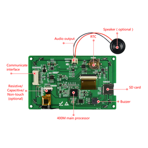 7-Inch HMI Smart <strong>TFT</strong> <strong>LCD</strong> Display Module with Shell 800x480 Uart Touch Panel RS232 RS485 for Industrial Use - Product Image 4