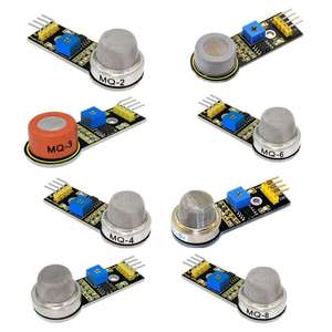 Keyestudio MQ-2 MQ-3 MQ-4 MQ-5 MQ-6 MQ-7 MQ-8 MQ-135 Arduino用アナログガスセンサーガス検出モジュール - Product Image 1