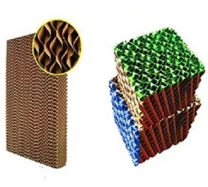 Geflügelfarm Kühl kissen Wand kühlsystem Nass vorhang Verdunstung platte Kühl kissen - Product Image 2